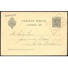 1907 ED. 21 MF Enteros Postales Fernando Poo