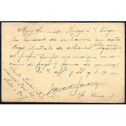 1907 ED. 21 us Enteros Postales Fernando Poo