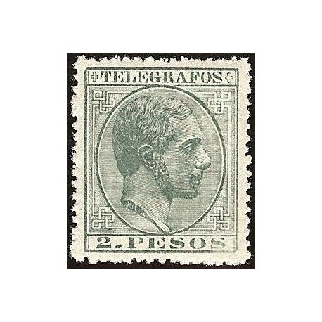 1880 ED. Filipinas Telégrafos 6 *