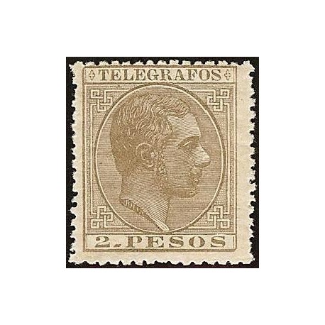 1886 ED. Filipinas Telégrafos 19 *