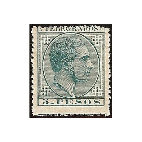 1886 ED. Filipinas Telégrafos 22 *