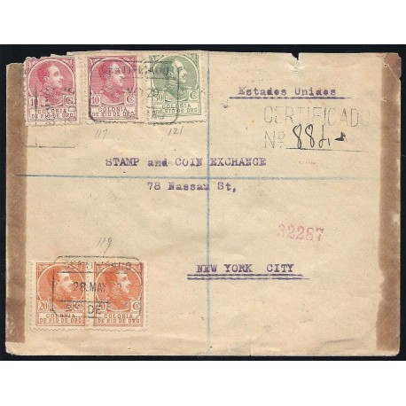 Colonias Españolas ED. Río de Oro 107 [x2], 109 [x2], 111