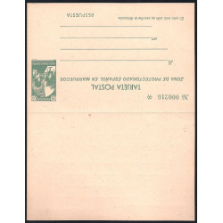 1933 ED. 22 ** Enteros Postales Marruecos
