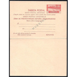 1935 ED. 25M * Enteros Postales Marruecos