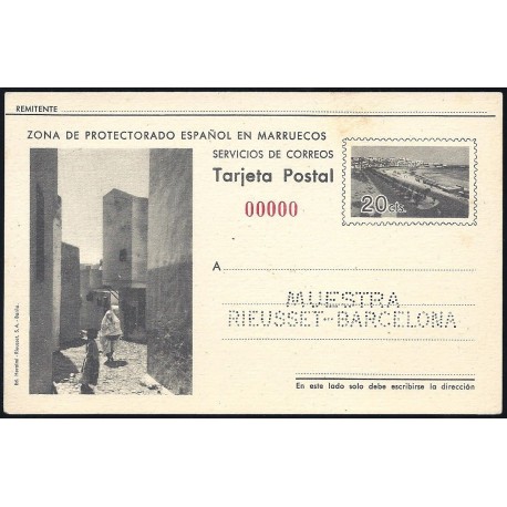 1942 ED. 33N * Enteros Postales Marruecos