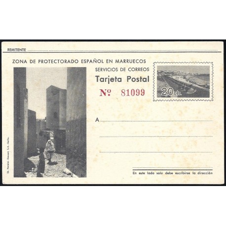 1942 ED. 33 * Enteros Postales Marruecos