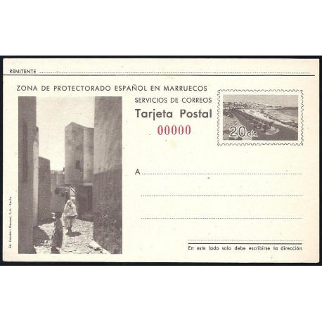 1942 ED. 39N * Enteros Postales Marruecos