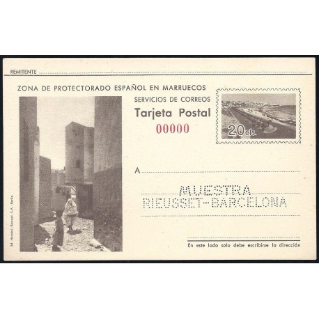 1942 ED. 39N * Enteros Postales Marruecos