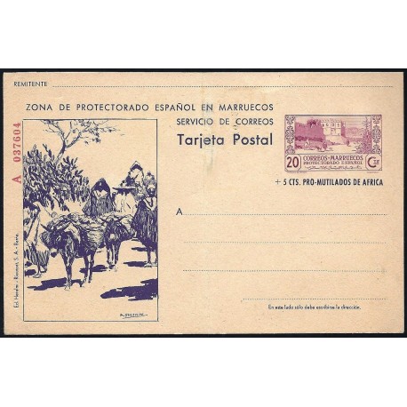 1944 ED. 42 * Enteros Postales Marruecos