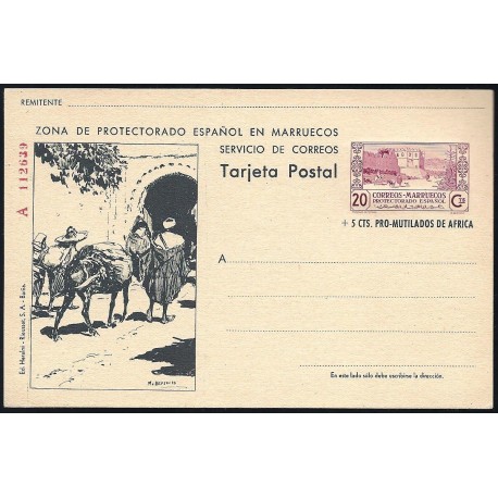 1944 ED. 52 * Enteros Postales Marruecos
