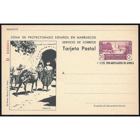1944 ED. 88 * Enteros Postales Marruecos