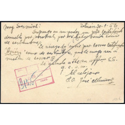 1944 ED. 88 us Enteros Postales Marruecos