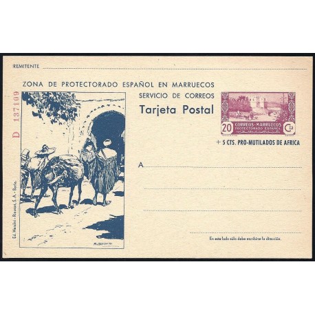 1944 ED. 91 * Enteros Postales Marruecos