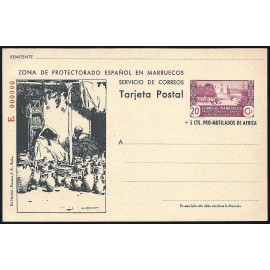 1944 ED. 94N * Enteros Postales Marruecos
