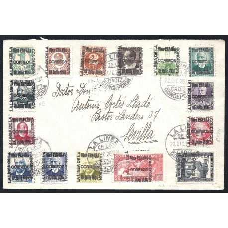 1936 ED. ELP La Línea de la Concepción 16/27, 30, NE12, NE14 us