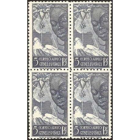 1951 ED. Guinea 305 ** [x4]