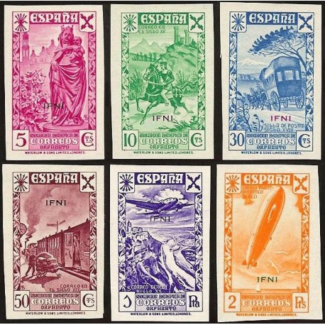 1939 ED. Ifni Beneficencia 1s/6s **