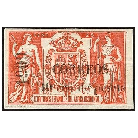 1909 ED. Elobey, Annobón y Corisco 50G *
