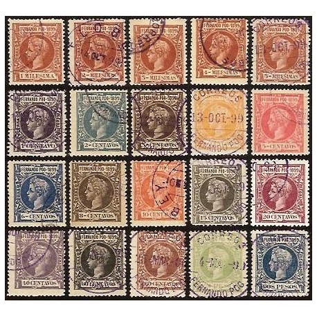 1899 ED. Fernando Poo 50/69 us