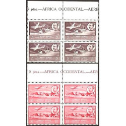 1951 ED. Spanish West Africa 20/26 ** [x4]
