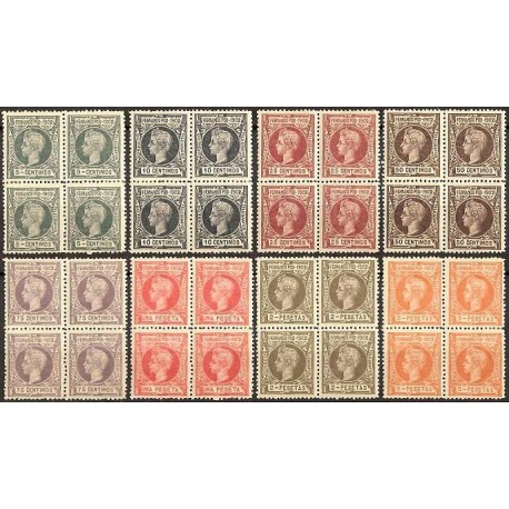 1902 ED. Fernando Poo 110N/117N ** [x4]