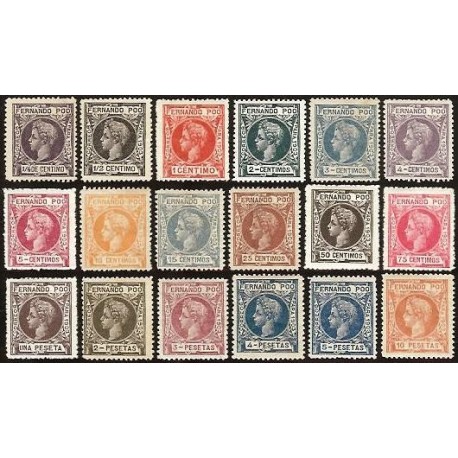 1903 ED. Fernando Poo 118N/135N *