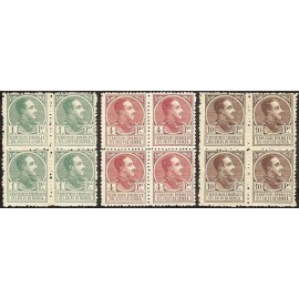 1919 ED. Guinea 138/140 ** [x4]